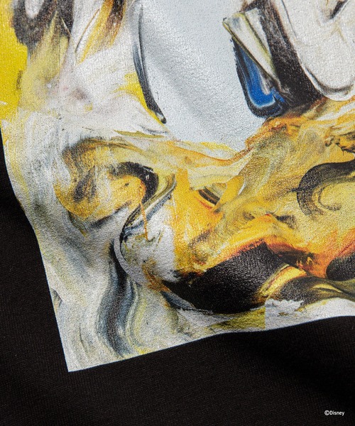 Disney(ディズニー)の「DONALD DUCK / T-SHIRT(Tシャツ/カットソー・メンズ・ホワイト/ブラック・M/L/XL/XXL)」の10枚目の写真