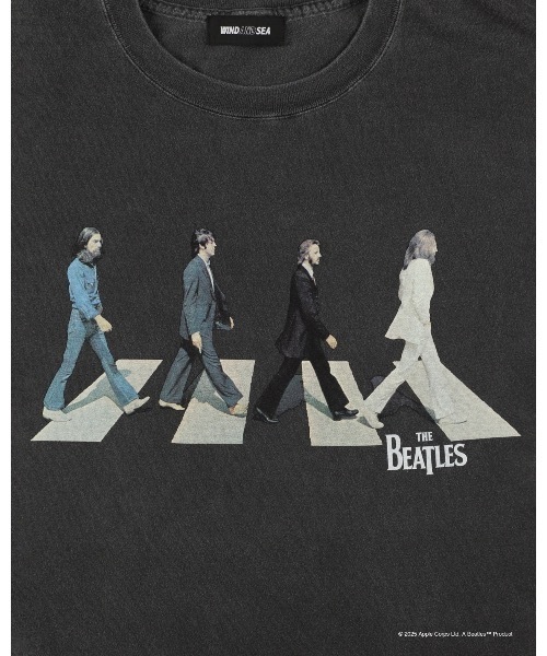WIND AND SEA（ウィンダンシー）の「BEATLES ABBY ROAD S/S TEE（Tシャツ/カットソー・メンズ・ブラック・XL/S/M/L）」の3枚目の写真