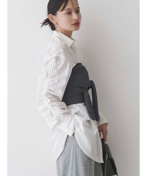 MERCURYDUO(マーキュリーデュオ)の「ニットベアビスチェ(ニット/セーター・レディース・チャコールグレー/ブラック/ネイビー・FREE)」の21枚目の写真