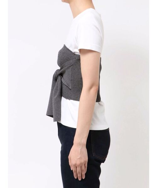 MERCURYDUO(マーキュリーデュオ)の「ニットベアビスチェ(ニット/セーター・レディース・チャコールグレー/ブラック/ネイビー・FREE)」の16枚目の写真