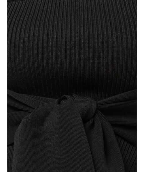 MERCURYDUO(マーキュリーデュオ)の「ニットベアビスチェ(ニット/セーター・レディース・チャコールグレー/ブラック/ネイビー・FREE)」の8枚目の写真