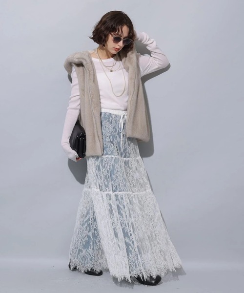 ファージップベスト（その他アウター）｜Arpege story（アルページュ