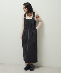 Sugar spoon | ・SUGAR SPOON 2wayデニムジャンスカ(ジャンパースカート)