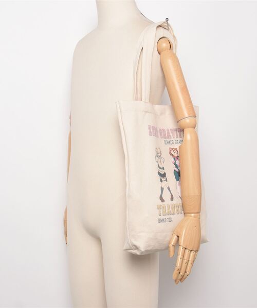 Misto Forza(ミストフォルツァ)の「【僕のヒーローアカデミア】 クラックプリントキャンバストート 麗日お茶子×トガヒミコ(トートバッグ・レディース・キナリ・FREE)」の15枚目の写真