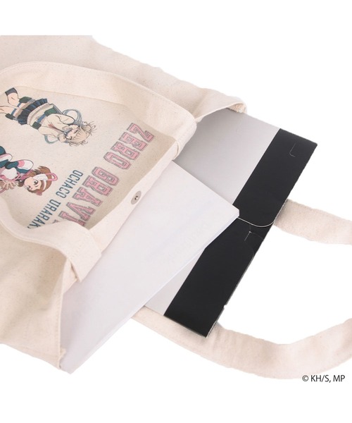 Misto Forza(ミストフォルツァ)の「【僕のヒーローアカデミア】 クラックプリントキャンバストート 麗日お茶子×トガヒミコ(トートバッグ・レディース・キナリ・FREE)」の9枚目の写真