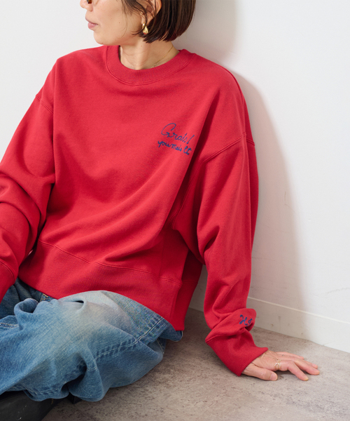 25AW新作］刺繍ロゴスウェット（スウェット）｜JOURNAL STANDARD