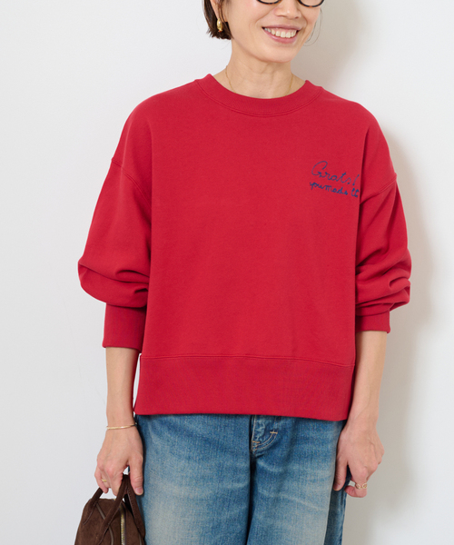 【新品タグ付】JOURNAL STANDARD relume★刺繍ロゴスウェット 刺繍ロゴスウェット（スウェット）｜JOURNAL STANDARD relume