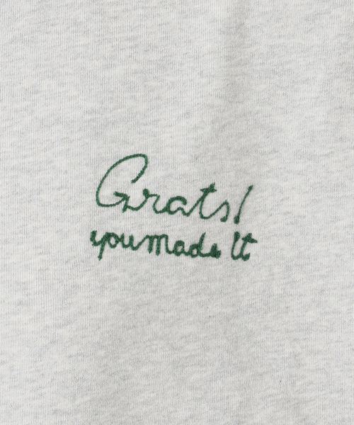 タグ付き新品　JOURNAL STANDARD relume 刺繍ロゴスウェット 25AW新作］刺繍ロゴスウェット（スウェット）｜JOURNAL STANDARD