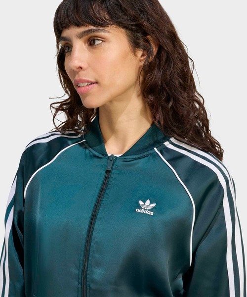 新品 adidas Originals サテン生地 トラックジャケット 3XL adidas Originals Used Vintage 70's 古着 Made in USA ATP サテン地