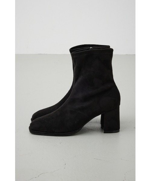AZUL by moussy(アズールバイマウジー)の「VENUSショートストレッチブーツ 靴(ブーツ・レディース・ダークブラック/アイボリー/ブラック・LARGE/MEDIUM/SMALL)」の10枚目の写真