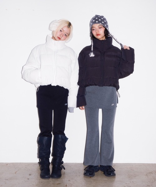 Layered flare pants/レイヤードフレアパンツ（その他パンツ）｜Smyeon