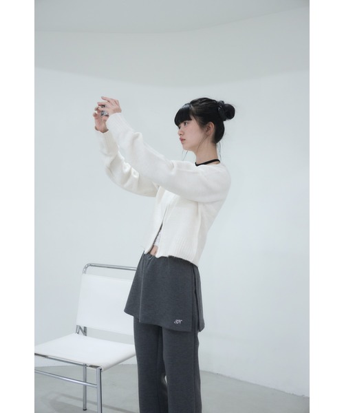 Layered flare pants/レイヤードフレアパンツ（その他パンツ）｜Smyeon