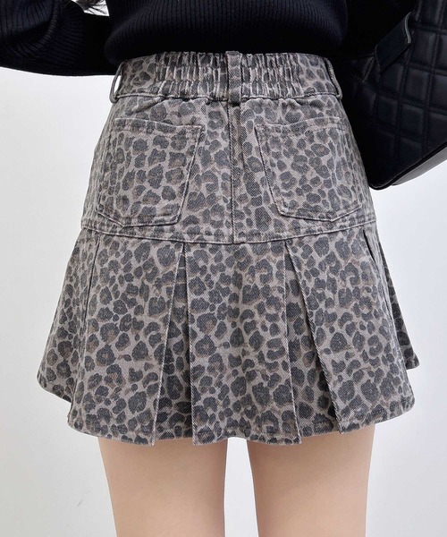 INGNI（イング）の「アソート柄プリーツミニスカート（スカート・レディース・グレー系9/ベージュ系7/カモフラージュ・FREE）」の6枚目の写真