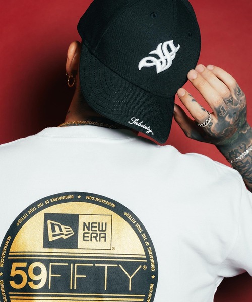 Subciety（サブサエティ）の「Low Profile 59FIFTY Subciety × New Era（キャップ・メンズ・ブラック・7 3/4/7 5/8/7 1/2(59.6/7 3/8(58.7/7 1/4(58)/7 1/8）」の2枚目の写真
