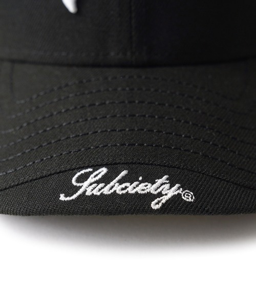 Subciety（サブサエティ）の「Low Profile 59FIFTY Subciety × New Era（キャップ・メンズ・ブラック・7 3/4/7 5/8/7 1/2(59.6/7 3/8(58.7/7 1/4(58)/7 1/8）」の20枚目の写真