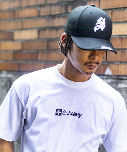 Subciety（サブサエティ）の「Low Profile 59FIFTY Subciety × New Era（キャップ・メンズ・ブラック・7 3/4/7 5/8/7 1/2(59.6/7 3/8(58.7/7 1/4(58)/7 1/8）」の8枚目の写真