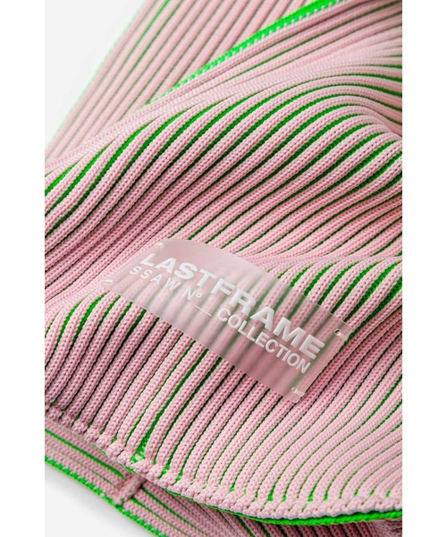 LASTFRAME(ラストフレーム)の「KASANE REVERSIBLE TASUKI TOTE MINI(ハンドバッグ・レディース・ピンク系その他/グリーン系その他/ピンク系その他2/ブラック系その他/グレー系その他・mini)」の8枚目の写真