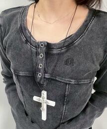 WEGO | WEGO/MIXウッドクロスネックレス(ネックレス)