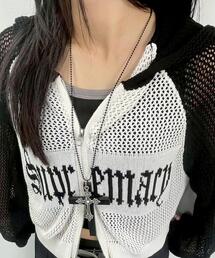 WEGO | WEGO/MIXウッドクロスネックレス(ネックレス)