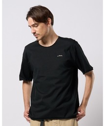 wide cut-off crew-neck S/S（Tシャツ/カットソー）｜wjk（ダヴル