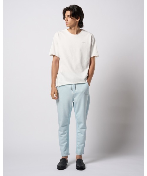 wjk（ダヴルジェイケイ）の「tight jersey cut-off S/S（Tシャツ/カットソー・メンズ・ホワイト/ライトグレー/ブラック/ライトブルー・SMALL/MEDIUM/LARGE/X-LARGE）」の18枚目の写真