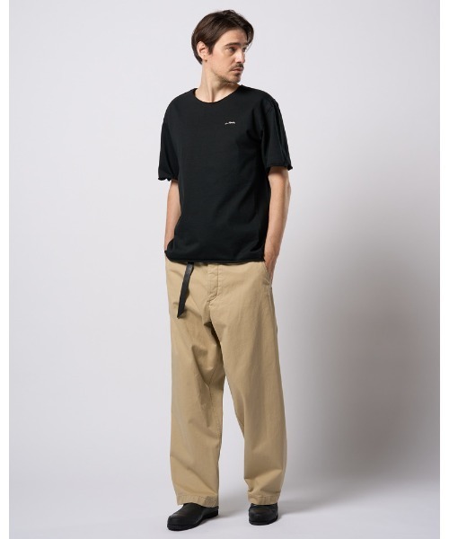 wjk（ダヴルジェイケイ）の「tight jersey cut-off S/S（Tシャツ/カットソー・メンズ・ホワイト/ライトグレー/ブラック/ライトブルー・SMALL/MEDIUM/LARGE/X-LARGE）」の21枚目の写真