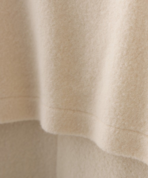 OMNES（オムネス）の「フェルトルーズシルエットステンカラーコート（ステンカラーコート・レディース・ブラック/ダークグレー/オフホワイト・FREE）」の12枚目の写真