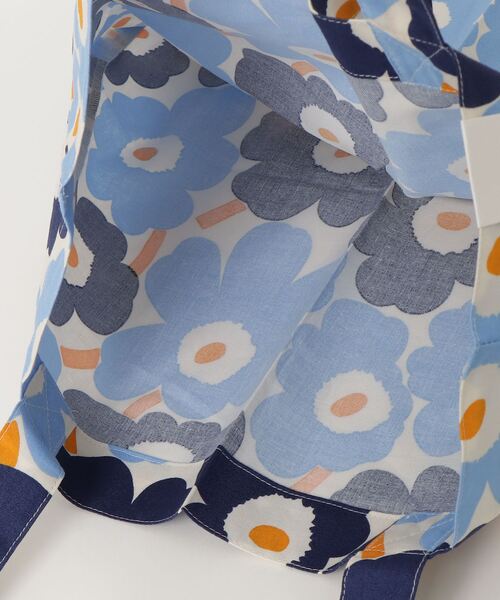 marimekko(マリメッコ)の「【ASIA EXCLUSIVE】Mini Unikko / tote bag 44x43 cm(トートバッグ・レディース・ブルー・FREE)」の3枚目の写真