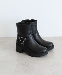 Green　Parks | ・LENA リング付ショートブーツ(ブーツ)