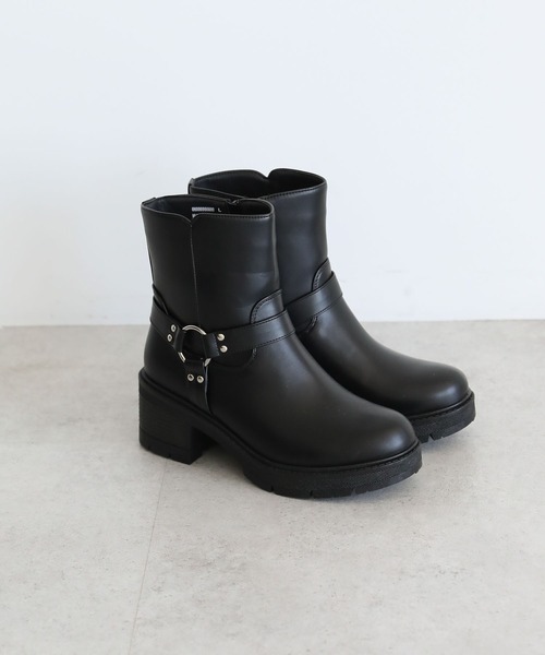 セール】・LENA リング付ショートブーツ（ブーツ）｜Green Parks