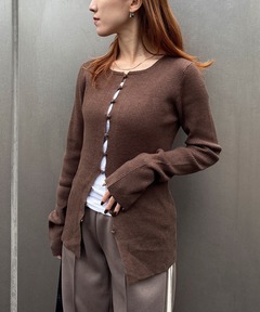 Silkwool Knit Cardigan（ニット/セーター）｜TODAYFUL（トゥデイフル