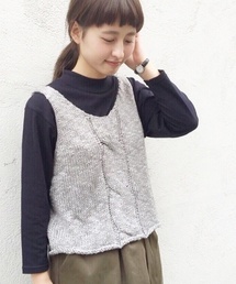 Kastane | Tシャツ、ニットベストセット(ニット/セーター)