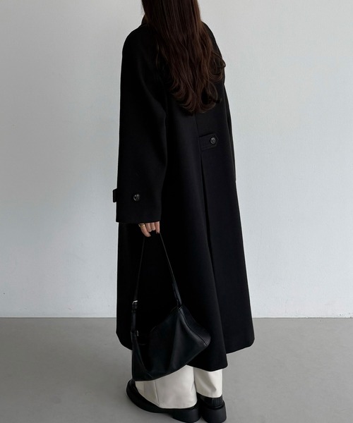 callautia（カラウティア）の「2wayカラーオーバーサイズロングコート