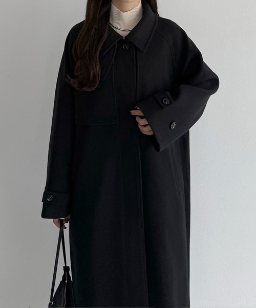 callautia（カラウティア）の「2wayカラーオーバーサイズロングコート