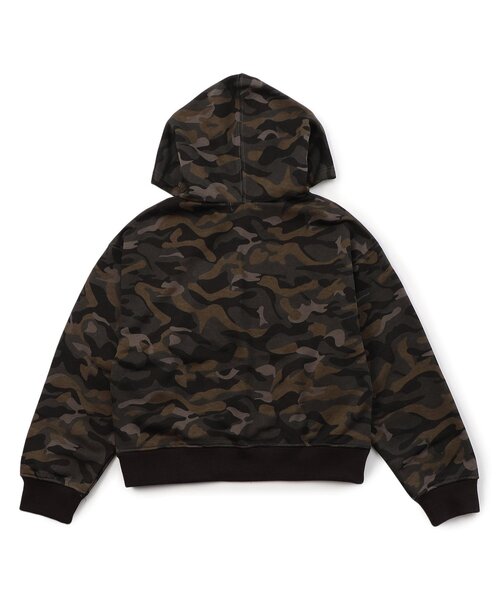 algy（アルジー）の「コンパクトフーディー（パーカー・キッズ・カーキ/チャコール・XX-SMALL/X-SMALL/MEDIUM/SMALL）」の8枚目の写真