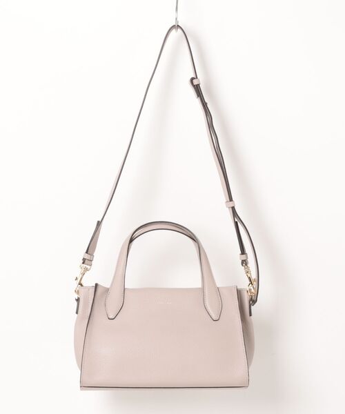 Rivel(リヴェル)の「【LORISTELLA/ロリステッラ】2WAY レザー ハンドバッグ トートバッグ MURIEL TOTE イタリア製(ハンドバッグ・レディース・スモークピンク/ブラック・FREE)」の12枚目の写真