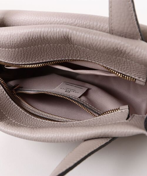Rivel(リヴェル)の「【LORISTELLA/ロリステッラ】2WAY レザー ハンドバッグ トートバッグ MURIEL TOTE イタリア製(ハンドバッグ・レディース・スモークピンク/ブラック・FREE)」の14枚目の写真