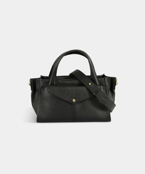 Rivel(リヴェル)の「【LORISTELLA/ロリステッラ】2WAY レザー ハンドバッグ トートバッグ MURIEL TOTE イタリア製(ハンドバッグ・レディース・スモークピンク/ブラック・FREE)」の2枚目の写真