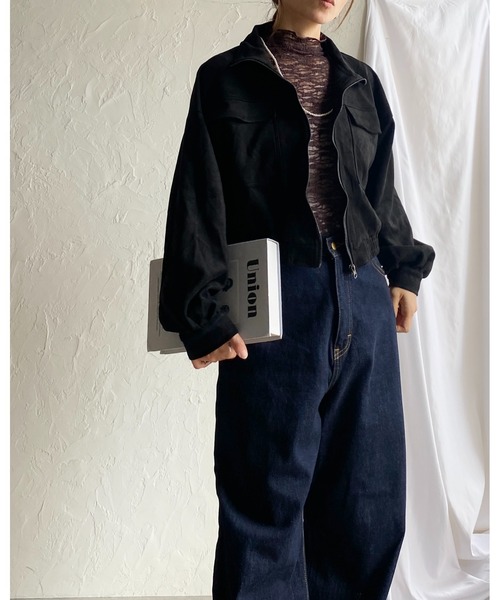 She's Closet(シーズクローゼット)の「ハイネック長袖シースルージャガードシアーカットソートップス(Tシャツ/カットソー・レディース・ブラウン/アイボリー/ブラック・FREE)」の22枚目の写真