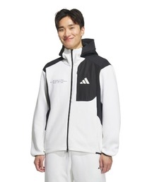 アディダス adidas アディダスアダプテーション レギュラーフィット フード付きフルジップトラックトップ