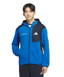 アディダス adidas アディダスアダプテーション レギュラーフィット フード付きフルジップトラックトップ