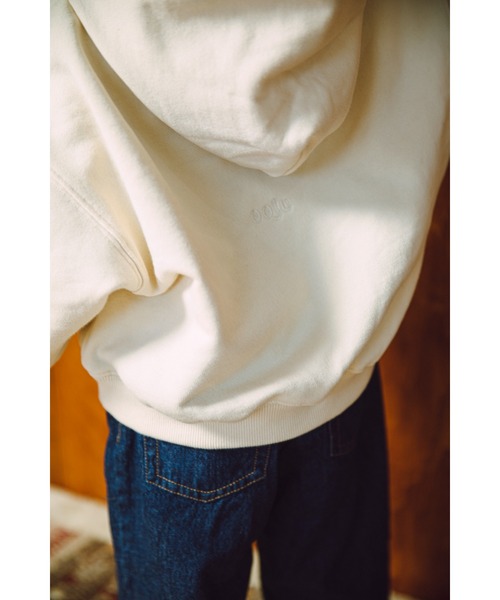 ooju（オージュ）の「【ooju】プルオーバーフーディー（パーカー・キッズ・チャコールグレー/アイボリー・1/2/3/4）」の15枚目の写真