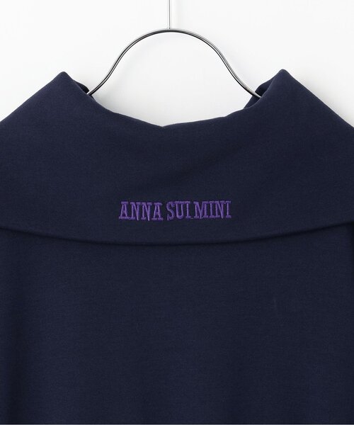 【新品未使用】アナスイミニ◆セーラー◆ワンピース 袖チェックセーラーカラーワンピース（ミドルワンピース） | ANNA SUI