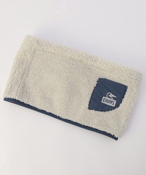 FREAK'S STORE(フリークスストア)の「限定展開 CHUMS/チャムス ボンディングフリース ネックウォーマー / CH09-1357(ネックウォーマー/スヌード・メンズ・ベージュ/グレー/ブラック・フリ-)」の2枚目の写真