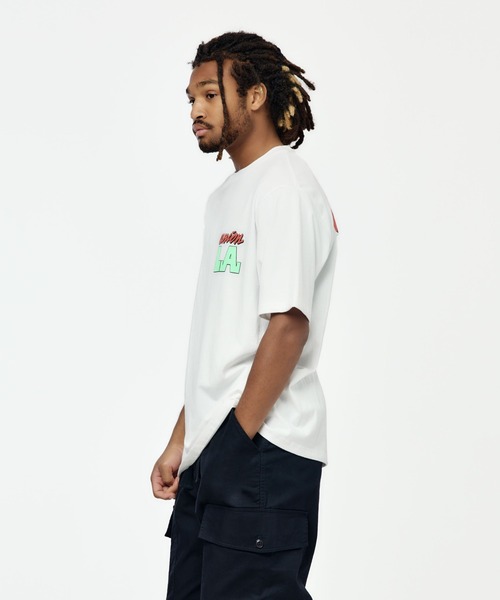 UNION(UNION TOKYO)(ユニオン)の「UNION TOKYO BIG LA TEE ユニオントーキョー(Tシャツ/カットソー・メンズ・ホワイト/ブラック・L/M/S)」の17枚目の写真