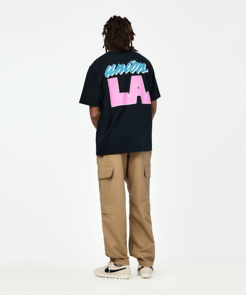 UNION(UNION TOKYO)(ユニオン)の「UNION TOKYO BIG LA TEE ユニオントーキョー(Tシャツ/カットソー・メンズ・ホワイト/ブラック・L/M/S)」の18枚目の写真
