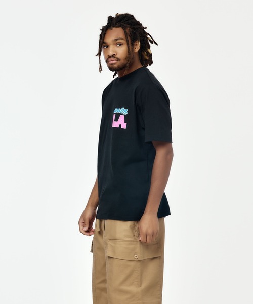 UNION(UNION TOKYO)(ユニオン)の「UNION TOKYO BIG LA TEE ユニオントーキョー(Tシャツ/カットソー・メンズ・ホワイト/ブラック・L/M/S)」の12枚目の写真