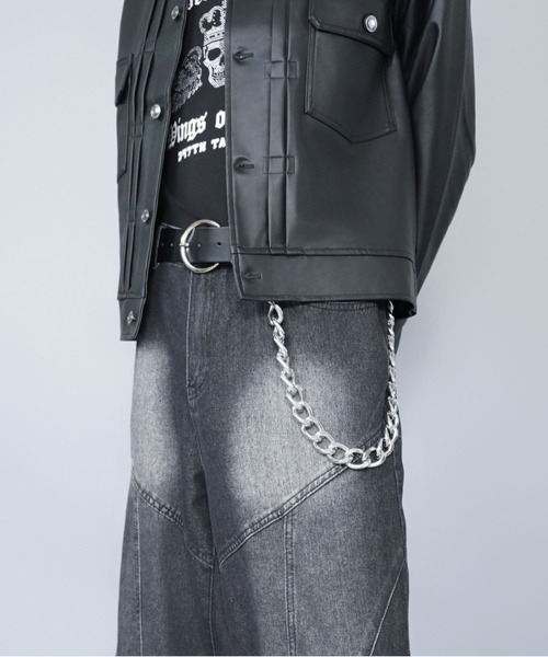 SPINNS（スピンズ）の「シルバーボリュームウォレットチェーン（ウォレットチェーン・メンズ・シルバー・ONESIZE）」の8枚目の写真