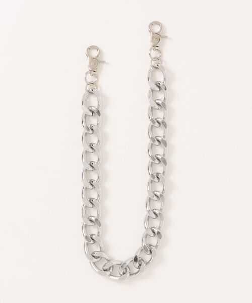 SPINNS（スピンズ）の「シルバーボリュームウォレットチェーン（ウォレットチェーン・メンズ・シルバー・ONESIZE）」の5枚目の写真