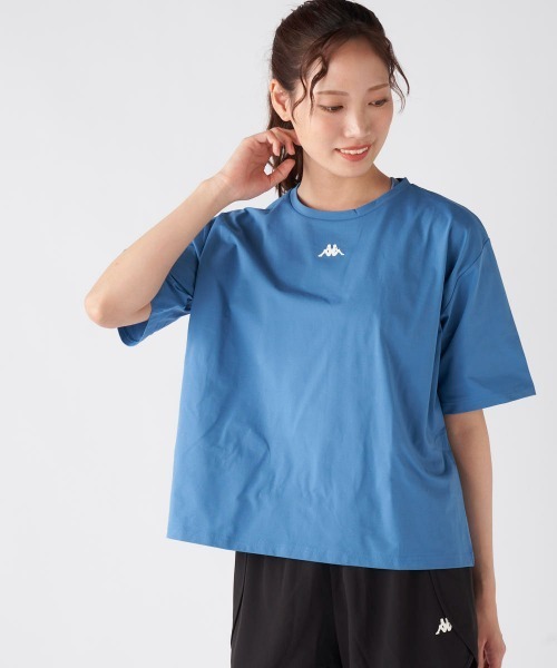 Kappa（カッパ）の「半袖Ｔシャツ（Tシャツ/カットソー・レディース・ブルー/オフホワイト/ブラック・LARGE/X-LARGE/MEDIUM/SMALL）」の3枚目の写真
